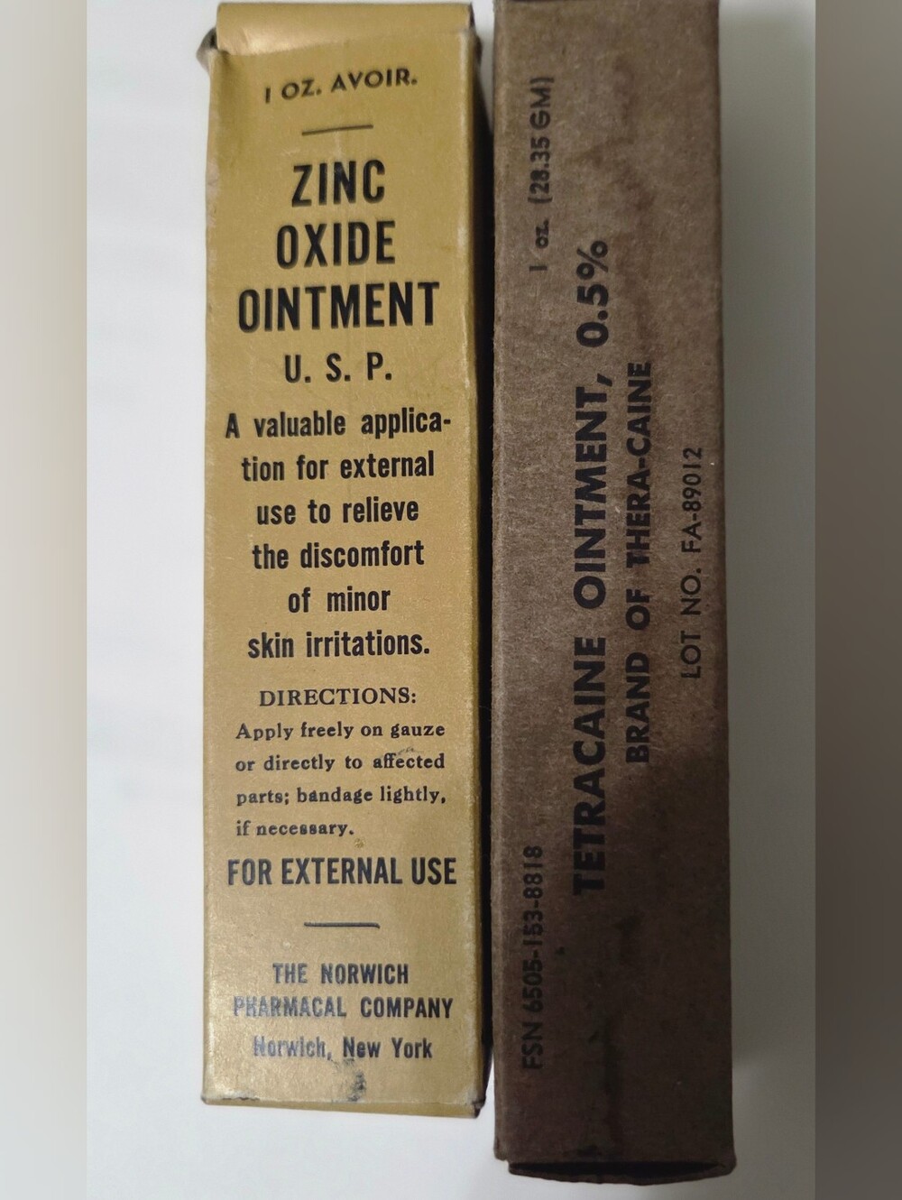 Antique US Army Issue Medical Supplies WWII